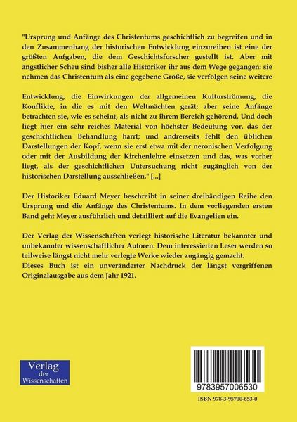 Produktbild: Ursprung und Anf&auml;nge des Christentums