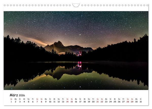 Produktbild: Traumhafte Orte - Berge, Seen und Meer (Wandkalender 2026 DIN A3 quer), CALVENDO Monatskalender