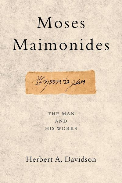 Produktbild: Moses Maimonides