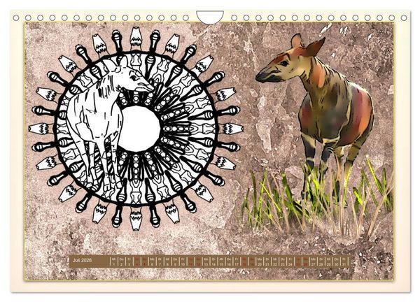 Produktbild: Mandalas 2026 - Beruhigende Momente (Wandkalender 2026 DIN A4 quer), CALVENDO Monatskalender