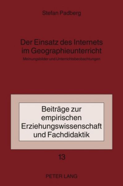Produktbild: Der Einsatz des Internets im Geographieunterricht