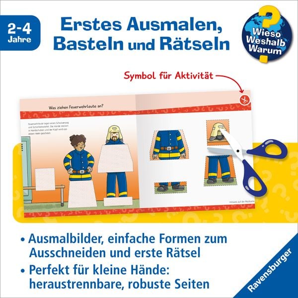 Produktbild: Wieso? Weshalb? Warum? junior AKTIV - Feuerwehr