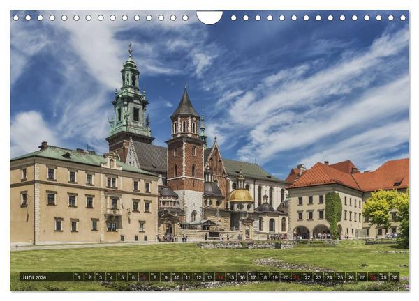 Produktbild: Ein Wochenende in Krakau (Wandkalender 2026 DIN A4 quer), CALVENDO Monatskalender