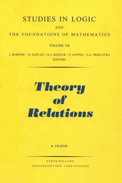 Produktbild: Theory of Relations