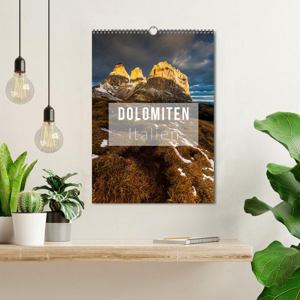 Produktbild: Dolomiten. Italien (Wandkalender 2026 DIN A3 hoch), CALVENDO Monatskalender