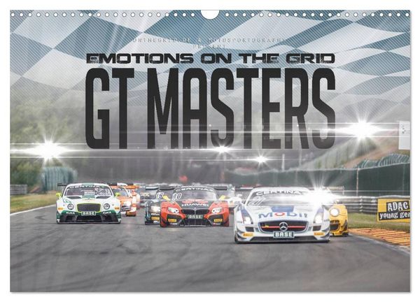 Produktbild: EMOTIONS ON THE GRID - GT Masters (Wandkalender 2026 DIN A3 quer), CALVENDO Monatskalender