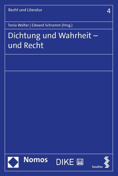 Produktbild: Dichtung und Wahrheit ─ und Recht