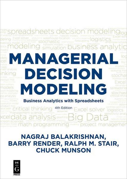 Produktbild: Managerial Decision Modeling