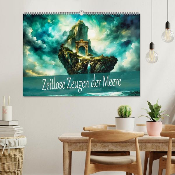Produktbild: Zeitlose Zeugen der Meere (Wandkalender 2026 DIN A2 quer), CALVENDO Monatskalender