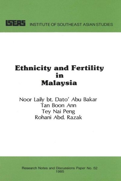 Produktbild: Ethnicity and Fertility in Malaysia