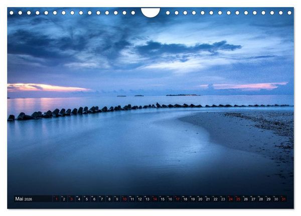 Produktbild: Malediven - Inseltraum im Paradies (Wandkalender 2026 DIN A4 quer), CALVENDO Monatskalender