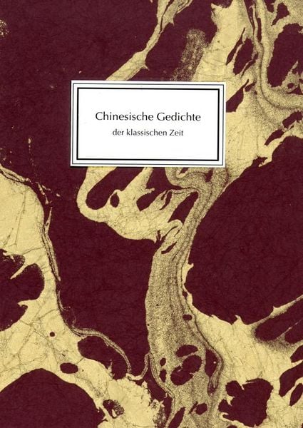 Produktbild: Chinesische Gedichte der klassischen Zeit