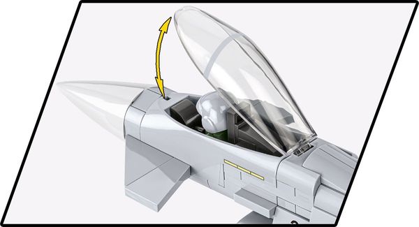 COBI 5848 - Eurofighter Typhoon German Air Force, 644 Klemmbausteine, Maßstab 1:48