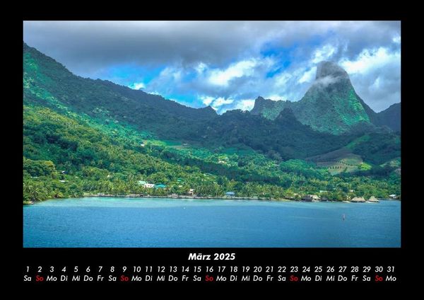 Produktbild: Trauminseln 2025 Fotokalender DIN A3