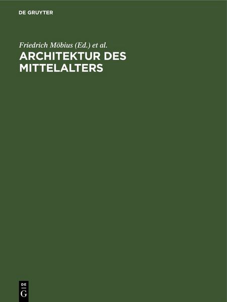 Produktbild: Architektur des Mittelalters