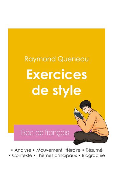 Produktbild: R&eacute;ussir son Bac de fran&ccedil;ais 2026 : Analyse du livre Exercices de style de Raymond Queneau
