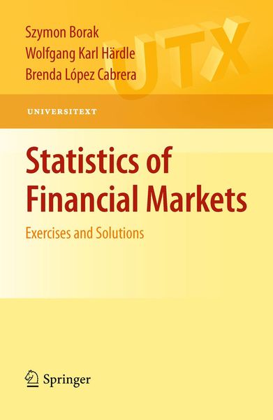 Produktbild: Statistics of Financial Markets