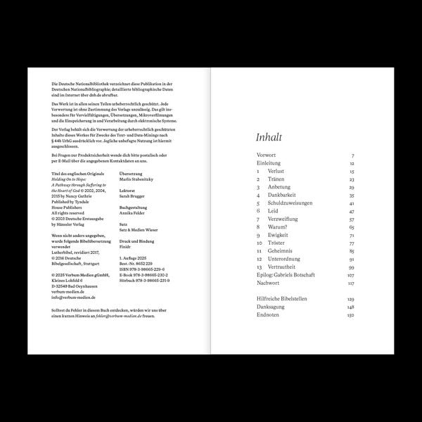 Produktbild: Hoffnung im Leid
