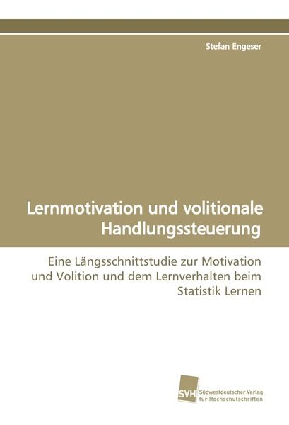 Produktbild: Lernmotivation und volitionale Handlungssteuerung