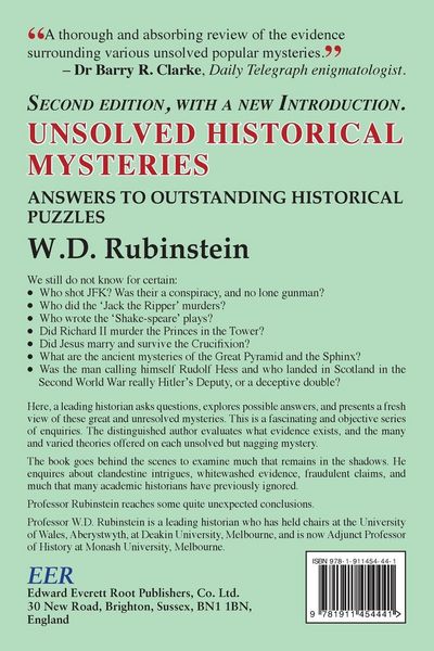 Produktbild: Unsolved Historical Mysteries