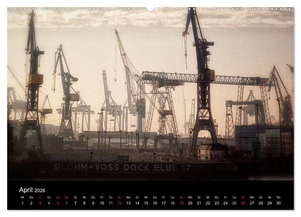Produktbild: Hamburg (hochwertiger Premium Wandkalender 2026 DIN A2 quer), Kunstdruck in Hochglanz