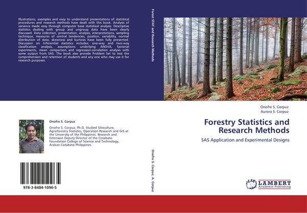 Produktbild: Forestry Statistics and Research Methods