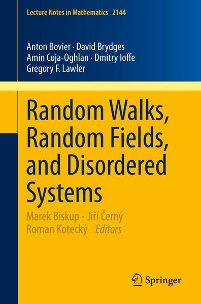 Produktbild: Random Walks, Random Fields, and Disordered Systems