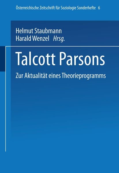Produktbild: Talcott Parsons