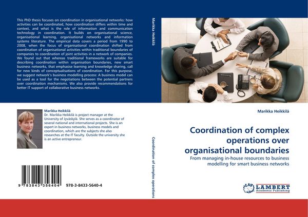 Produktbild: Coordination of complex operations over organisational boundaries