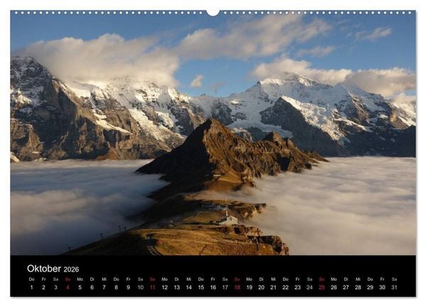 Produktbild: Unterwegs in den Schweizer Bergen - swissmountainview.ch (Wandkalender 2026 DIN A2 quer), CALVENDO Monatskalender