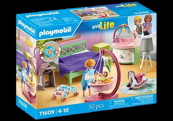 71609 Schlafzimmer mit Babyspielecke