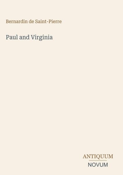 Produktbild: Paul and Virginia
