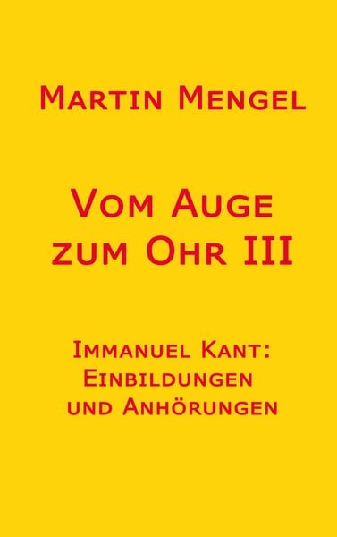 Produktbild: Vom Auge zum Ohr III