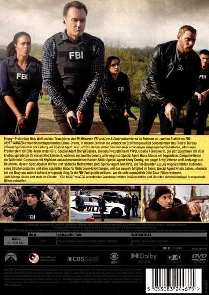 Produktbild: FBI: Most Wanted - Staffel 2 [4 DVDs]