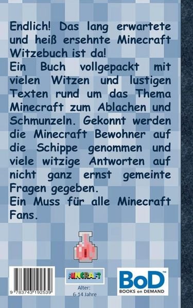 Produktbild: Funcraft - Das inoffizielle Witzebuch f&uuml;r Minecraft Fans