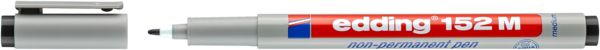 Produktbild: edding 152 M Non-permanenter Folienschreiber schwarz