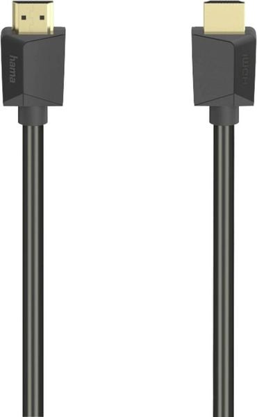 Hama HDMI Anschlusskabel HDMI-A Stecker, HDMI-A Stecker 5.00 m Schwarz 00205007 4K UHD HDMI-Kabel