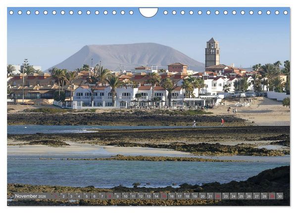 Produktbild: Fuerteventura - Heimat des Windes (Wandkalender 2026 DIN A4 quer), CALVENDO Monatskalender