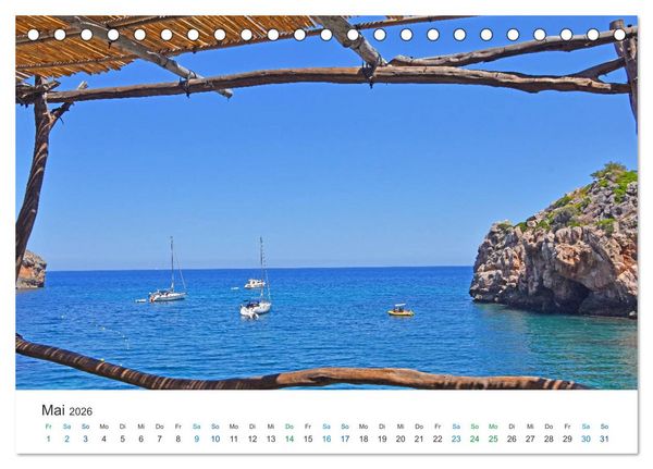 Produktbild: Segelboote und Yachten - Lebensart am Mittelmeer (Tischkalender 2026 DIN A5 quer), CALVENDO Monatskalender