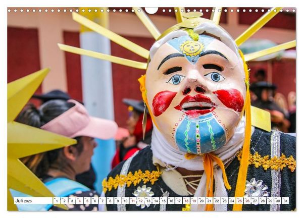 Produktbild: Traditionen und Feste im Hochland von Peru (Wandkalender 2026 DIN A3 quer), CALVENDO Monatskalender