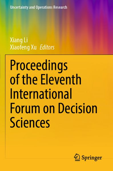 Produktbild: Proceedings of the Eleventh International Forum on Decision Sciences