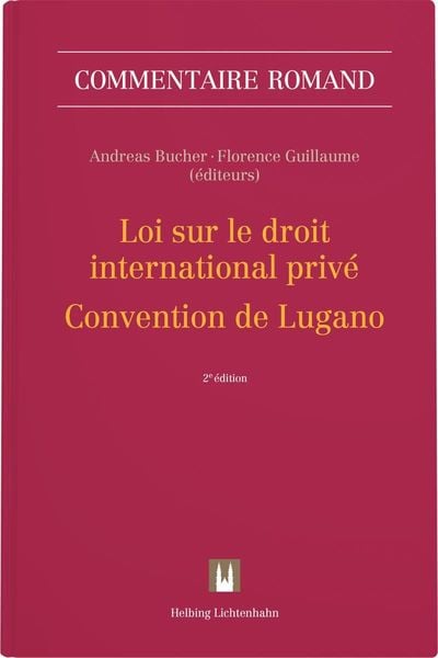 Produktbild: Loi sur le droit international privé - Convention de Lugano