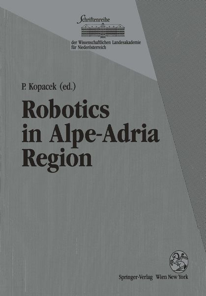 Produktbild: Robotics in Alpe-Adria Region