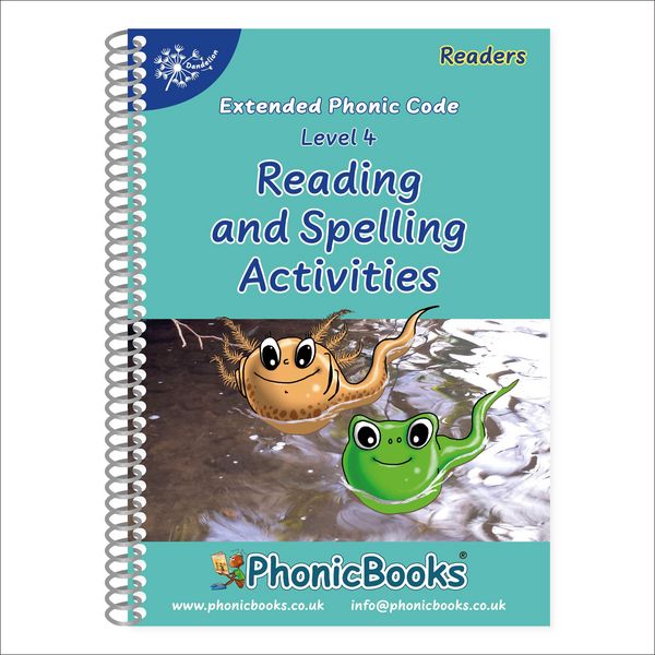 Produktbild: Phonic Books Dandelion Readers Reading and Spelling Activities Vowel Spellings Level 4