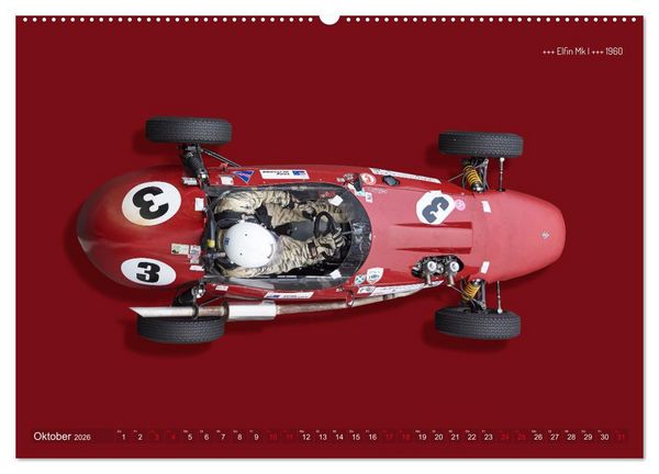 Produktbild: Legenden des Rennsports - Formel Junior 1955-1965 (hochwertiger Premium Wandkalender 2026 DIN A2 quer), Kunstdruck in Hochglanz