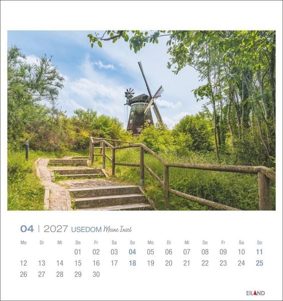 Produktbild: Usedom Postkartenkalender 2027 - Meine Insel