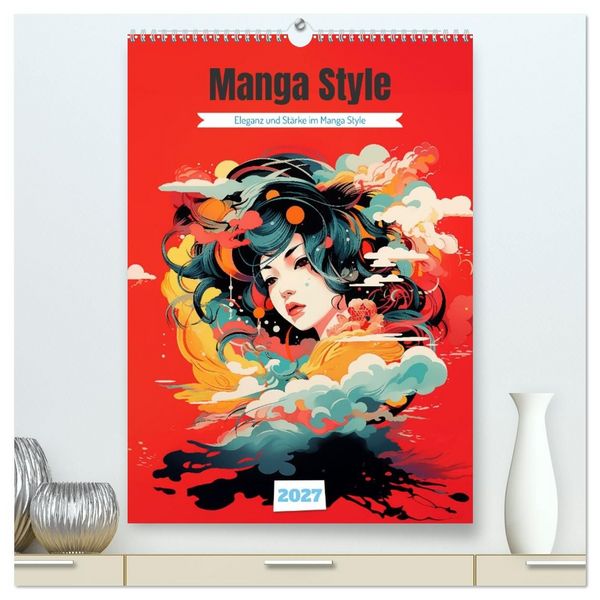 Produktbild: Manga Style (hochwertiger Premium Wandkalender 2027 DIN A2 hoch), Kunstdruck in Hochglanz