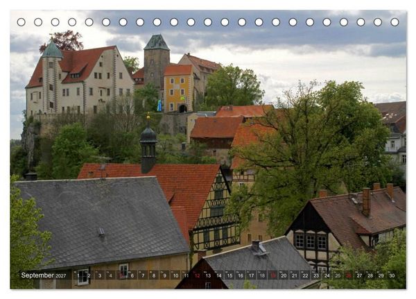 Produktbild: Deutsche Burgen (Tischkalender 2027 DIN A5 quer), CALVENDO Monatskalender
