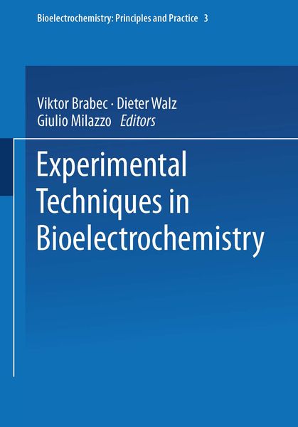 Produktbild: Experimental Techniques in Bioelectrochemistry