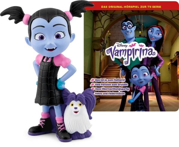 Produktbild: Content- Tonie: Disney Vampirina - Das ist ja zum Flattern; Eine Pension zum Gruseln; Vees &Uuml;bernachtungsparty; Fotos und Flederm&auml;use
